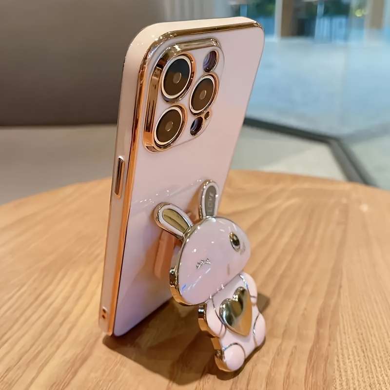 1Pc Pink Red Color For iPhone 16 Plus Phone Case Phone Cover