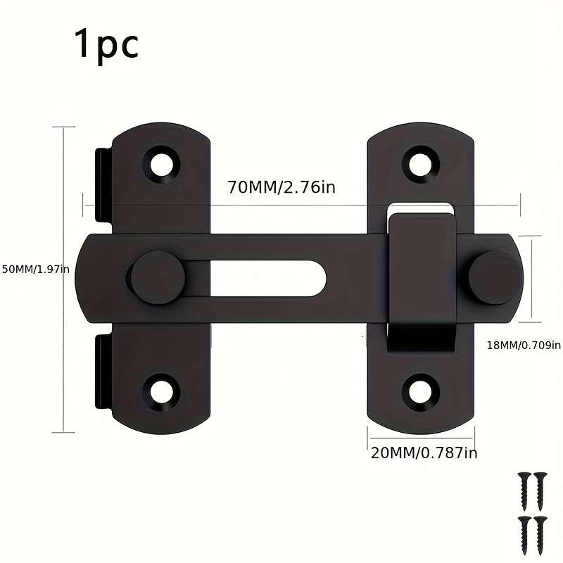 Lock Color Black 7X5