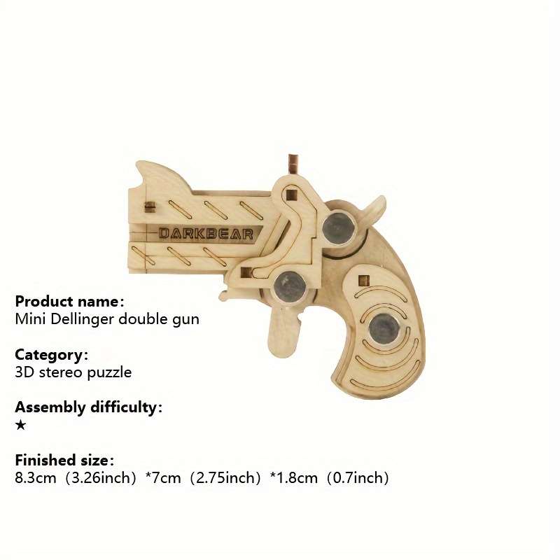 Toy Guns Model Desert Bird Five Shot Gun  Gift Box