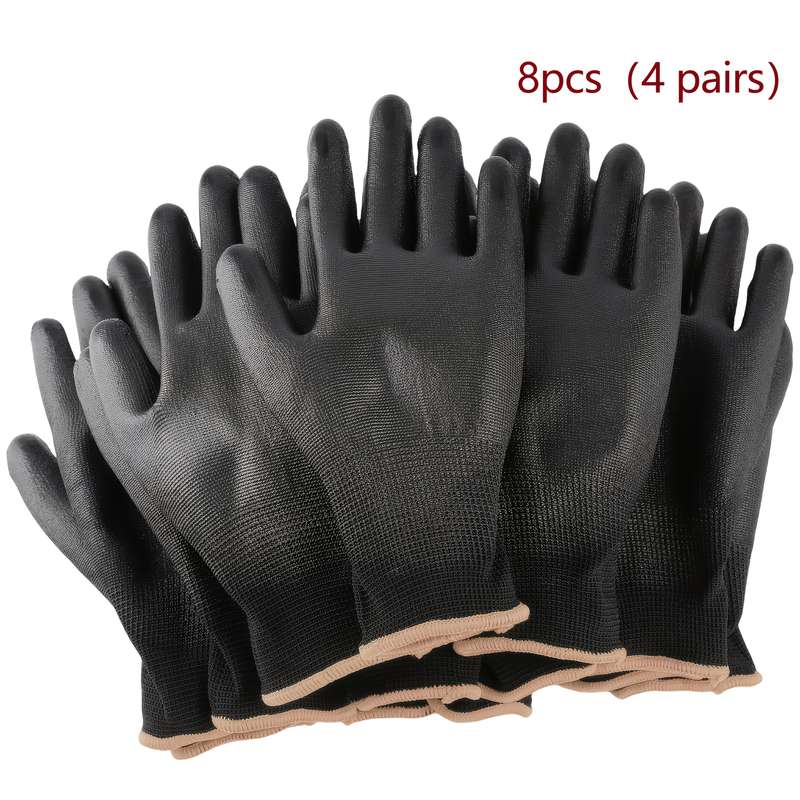 Work Gloves Color Black Size L
