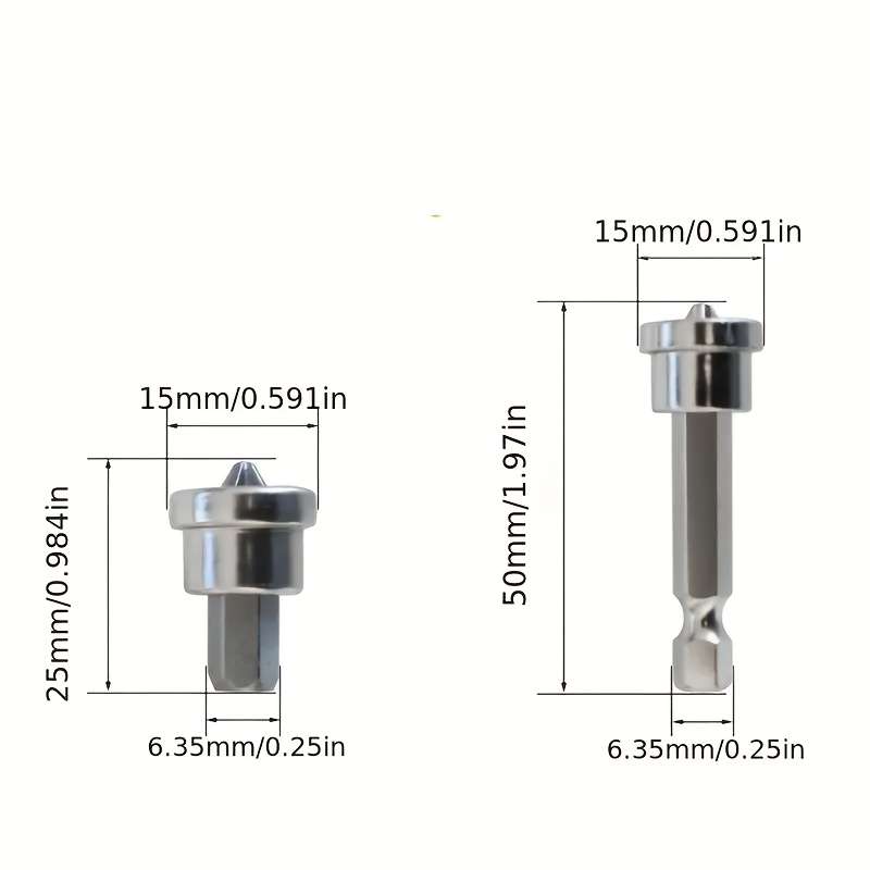 Screwdriver Bit Tool Set Quantity Hexagonal Shank Positioning Drill 5Pcs