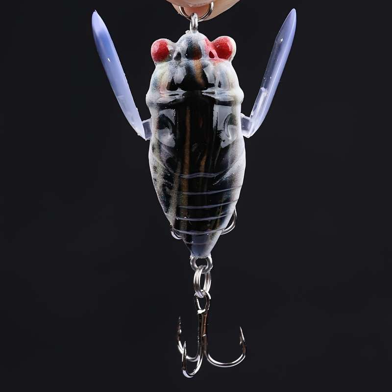 4-Pack Bio-Mimetic Cricket Surface Fishing Bait
