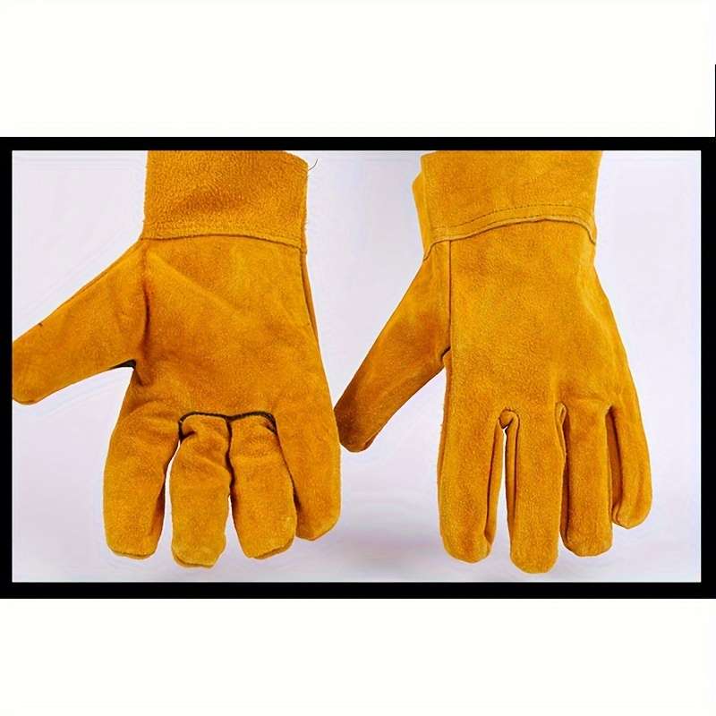 Work Gloves Color Yellow
