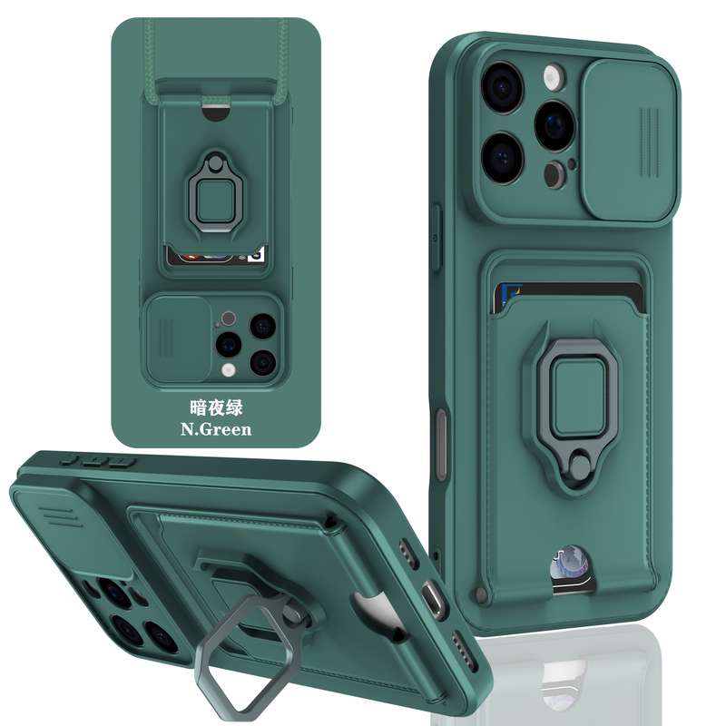 1Pc Dark Green For iPhone 11 Pro Phone Case Phone Cover