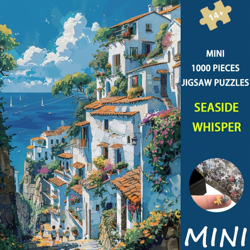 1000 Piece Mini Paper Jigsaw Puzzle