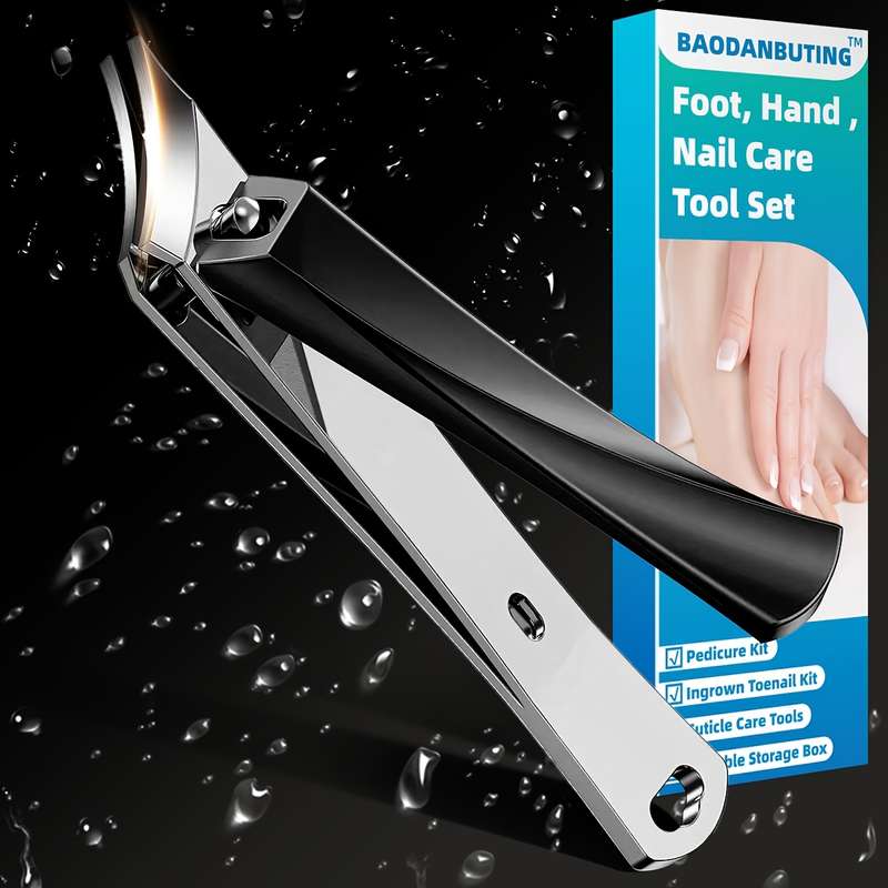 1pc Nail Clippers Slanted Curved Blade Toe Nail Clippers for Ingrown Toenails  Fingernail St