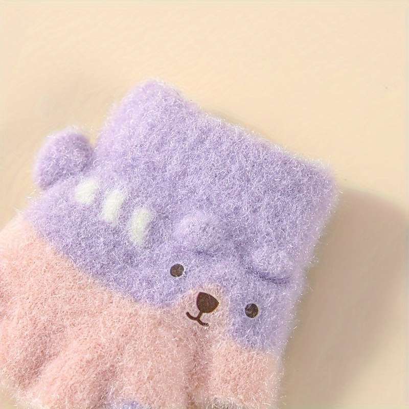 Winter Gloves Color Blue