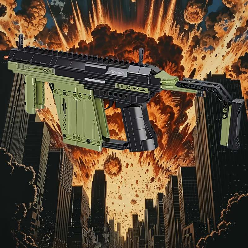 Toy Guns Style Vector Submachine Gun