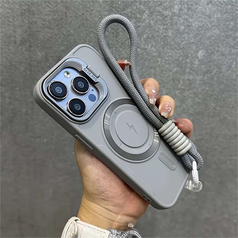 1Pc Grey For iPhone 16 Pro Phone Case Phone Cover