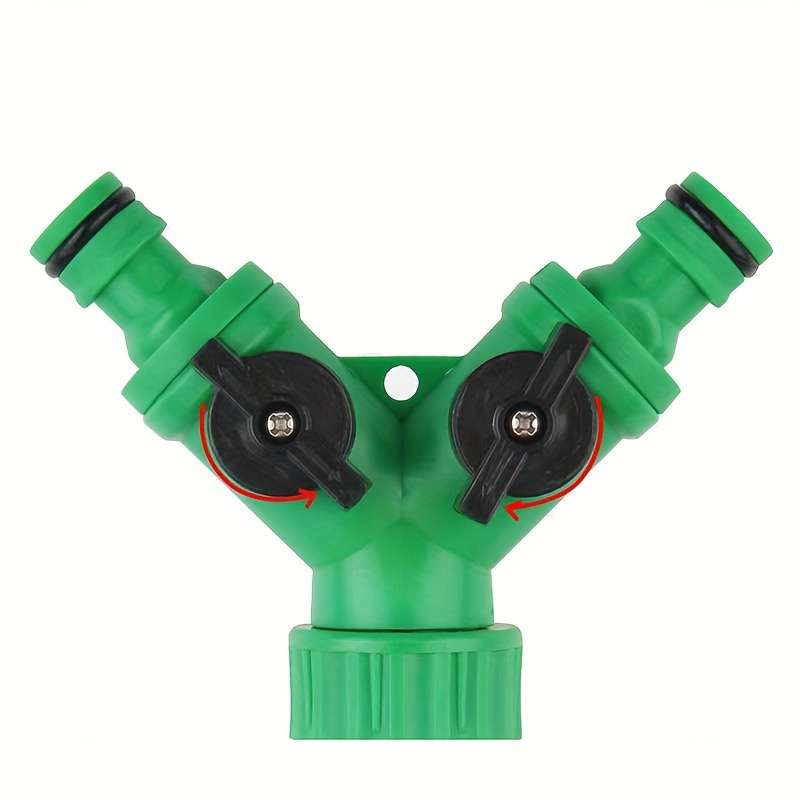 4Pcs Set Y Type Hose Splitter With Quick Connect