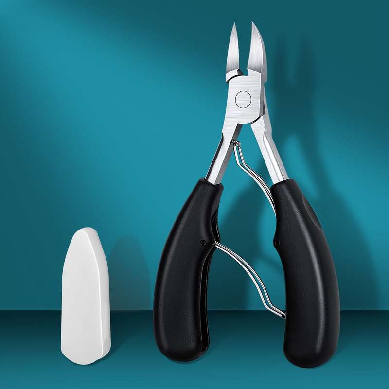 1pc Misscheering Precision Stainless Steel Nail Clippers Sharp Curved Blade for Thick  Ingro