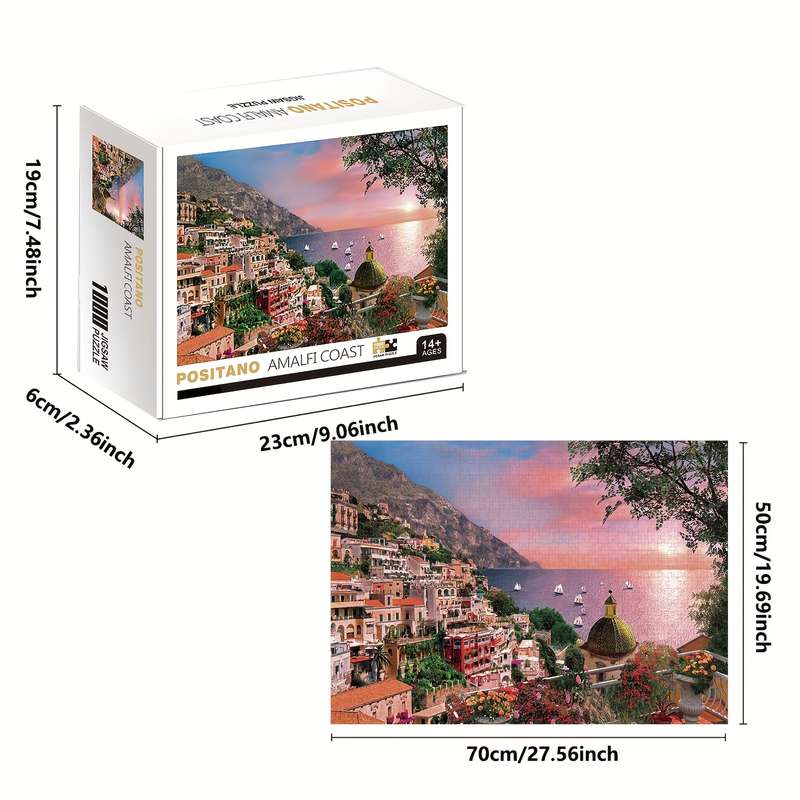 1000 Piece Mini Paper Jigsaw Puzzle