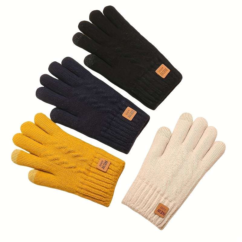 Winter Gloves Color Blue