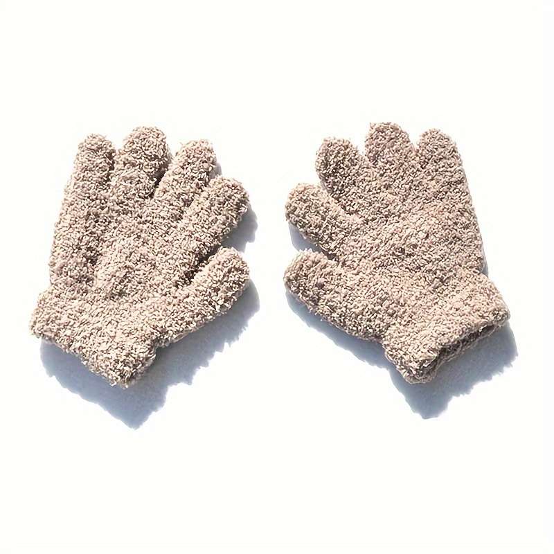 Winter Gloves Color Red