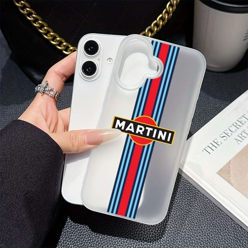 1Pc Mixed Color For iPhone 13 Mini Racing Car Pattern Phone Case