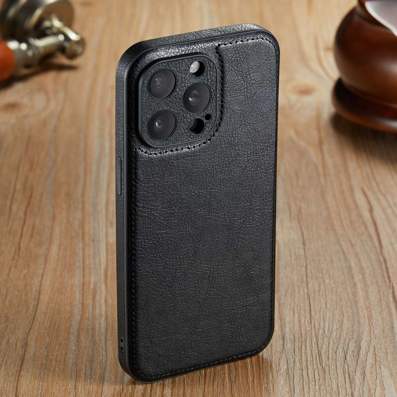 1Pc Black For iPhone 16 Pro Phone Case Phone Cover