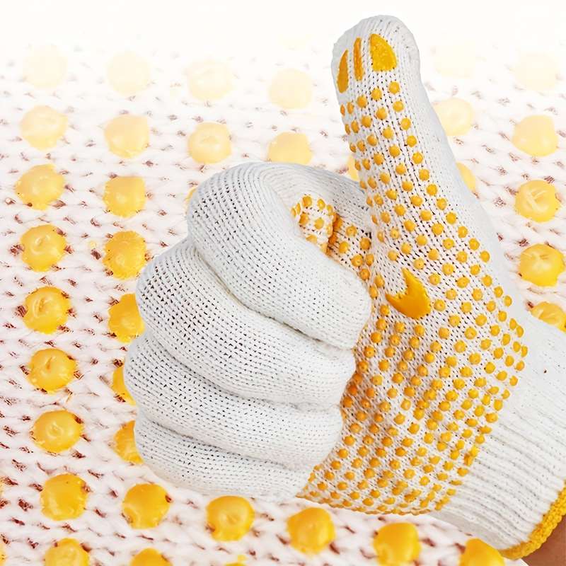 Work Gloves Color 10Pcs Random Color