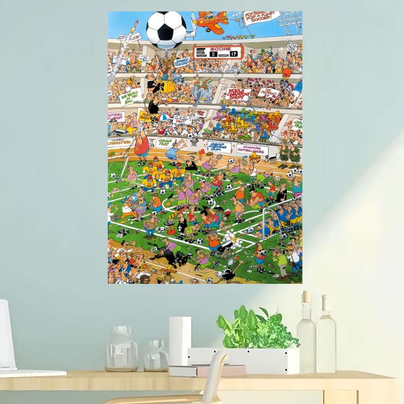 1000pcs Football Jigsaw Puzzle for Adults Size 50Cmx70Cm 19.7Inx27.5In