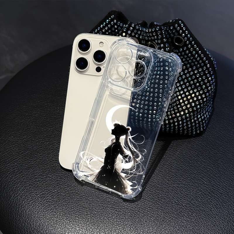 1Pc Mixed Color  For iPhone XS Max Moon Girl Phone Case