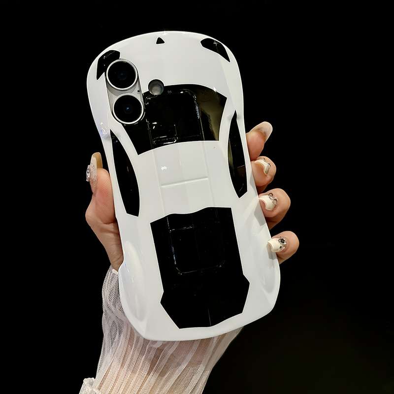 1Pc White For iPhone 16 Pro Max Phone Case Phone Cover