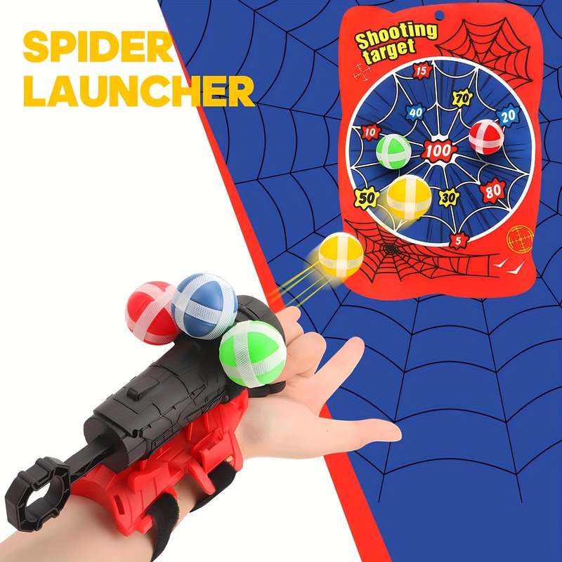 Toy Weapons Style 1 Launcher  Add  1 Glove  Add  3 Inflatable Balls  Add  Target