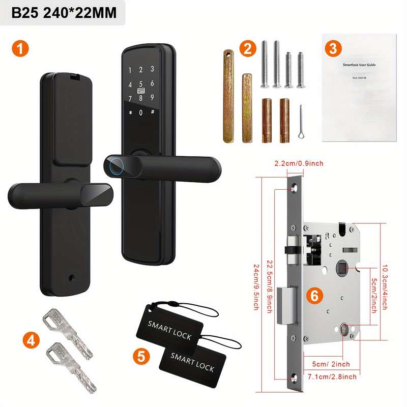 Lock Model B25 147Mm