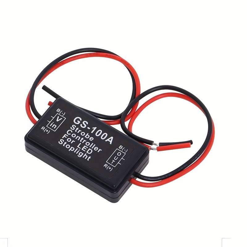 1pc 9-30V Flashing Strobe Blinking Controller Flasher Module for LED Brake Tail Stop
