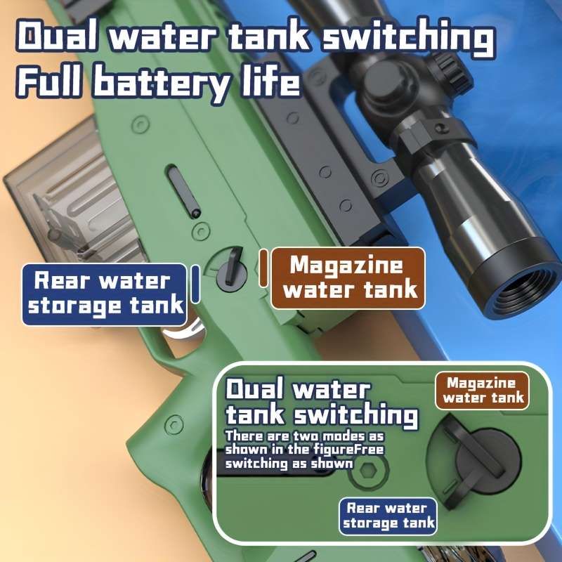 Toy Guns Color Green