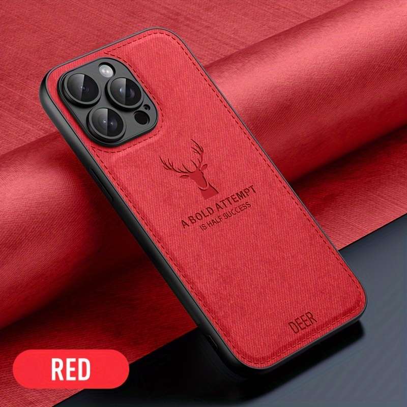 1Pc Red For iPhone 13 Phone Case Phone Cover