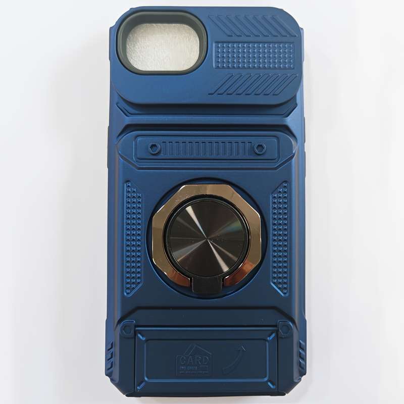 1Pc Blue For iPhone 16e Heavy Duty Shockproof Phone Case