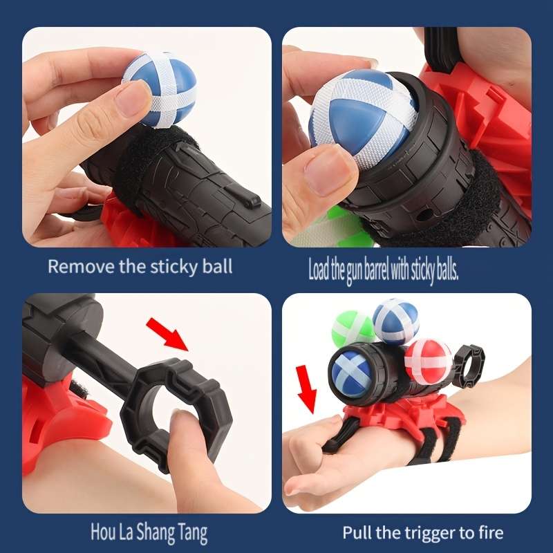 Toy Weapons Style 1 Launcher  Add  1 Glove  Add  3 Inflatable Balls  Add  Target