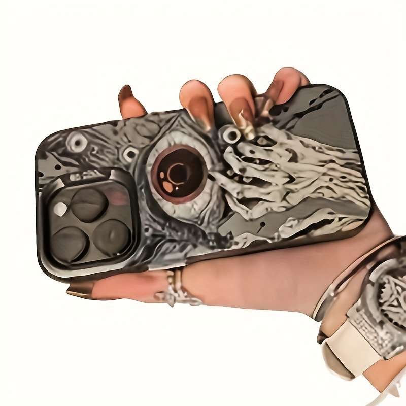 1Pc Black For iPhone 12 Phone Case Phone Cover