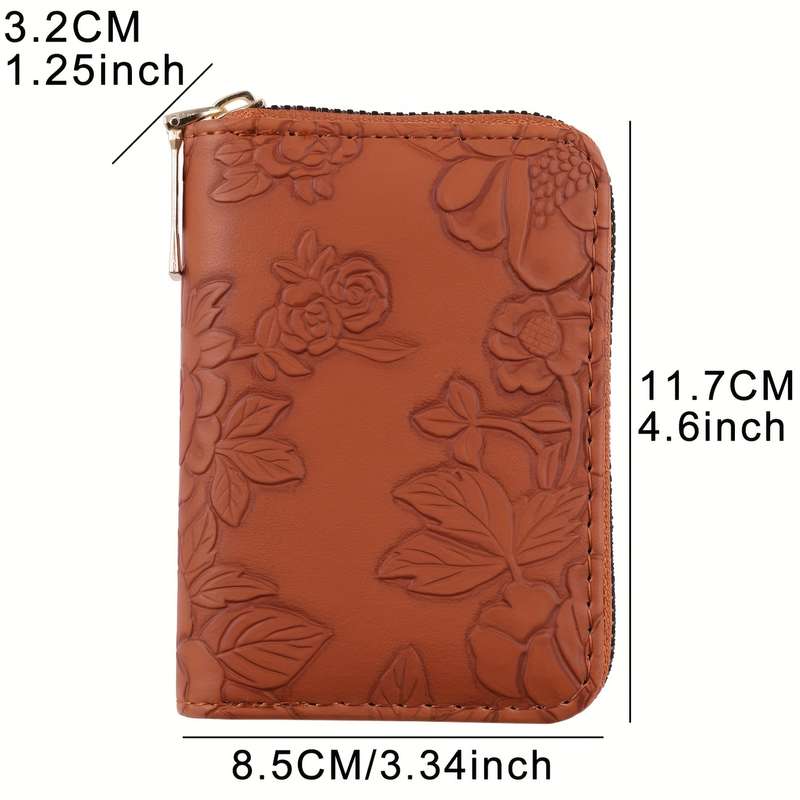 1pc Women'S Stylish Minimalist Wallet Short Design Large Capacity with Multiple Card Slots S
