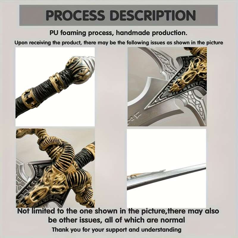 Toy Weapons Color Sheep Head Sword Size 1