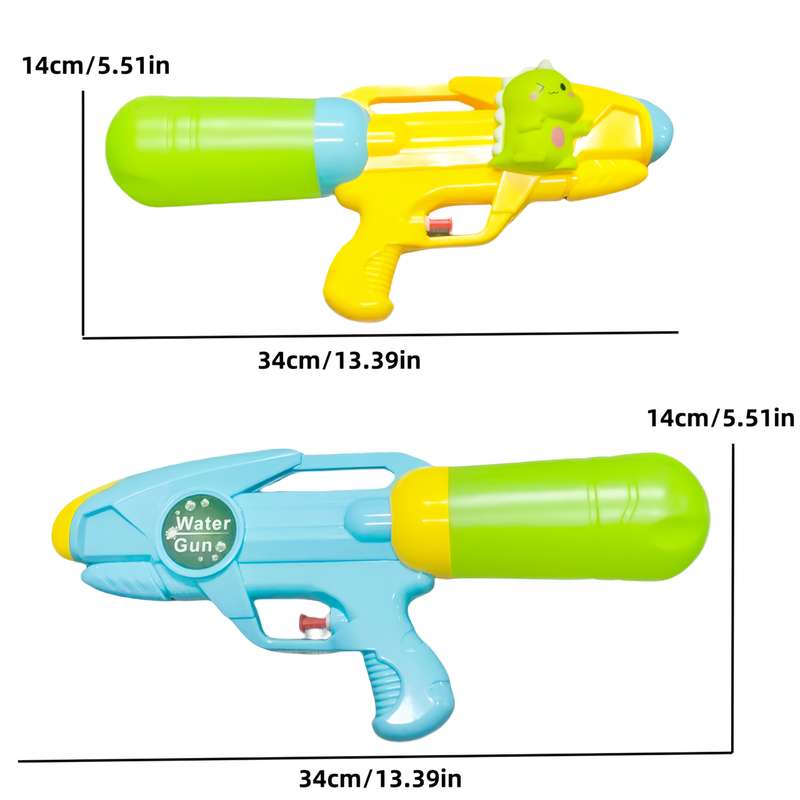 Toy Guns Color  Dinosaur Single Spout Yellow Water Gun