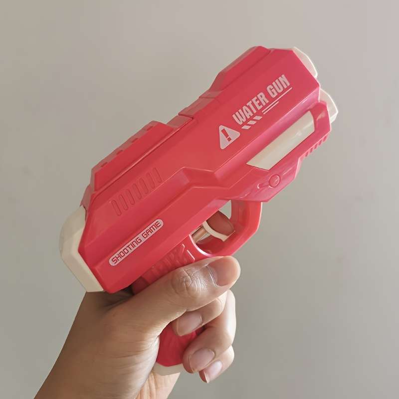 Toy Guns Color Red Water Gun With Two Blowholes