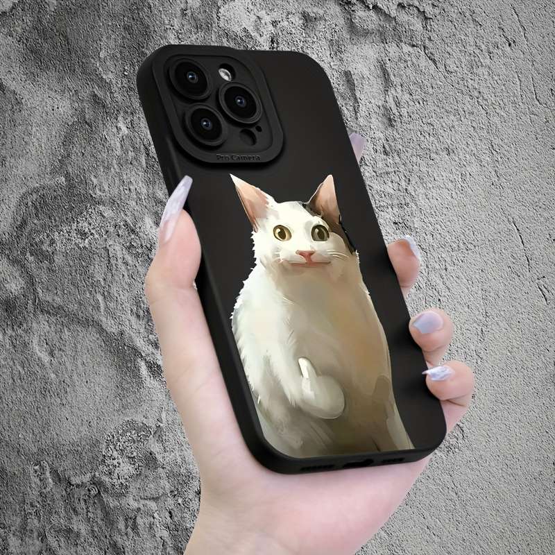 1Pc Black For iPhone 7 Plus Phone Case Phone Cover