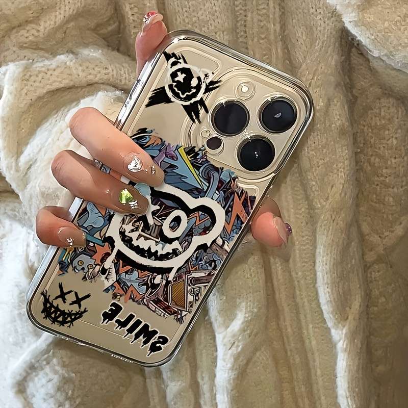 1Pc Transparent For iPhone 13 Phone Case Phone Cover