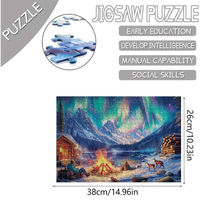 1000 Piece Paper Jigsaw Puzzle For Adults