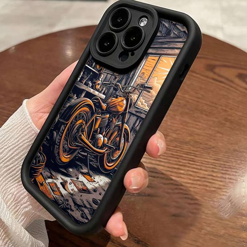 1Pc Black For iPhone 13 Pro Phone Case Phone Cover
