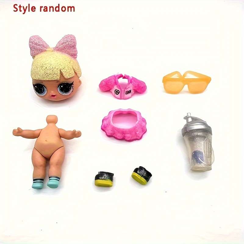 Toy Dolls color Random Quantity 2 dolls  Add   random style