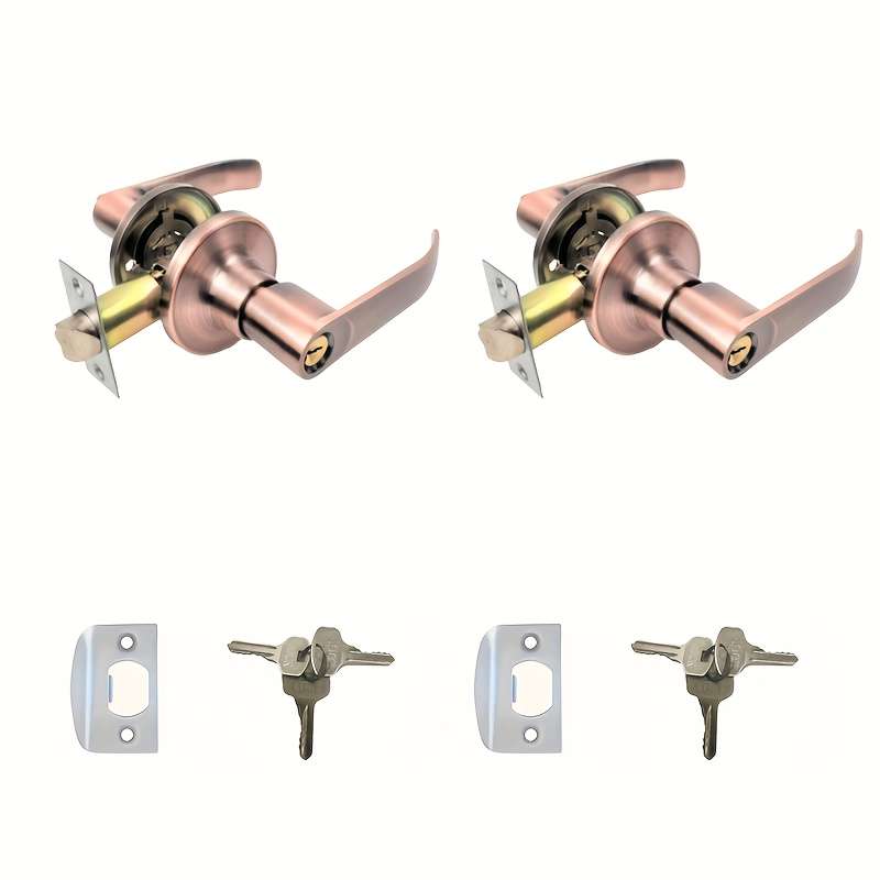 Lock Color Red Patina Size 2Pcs