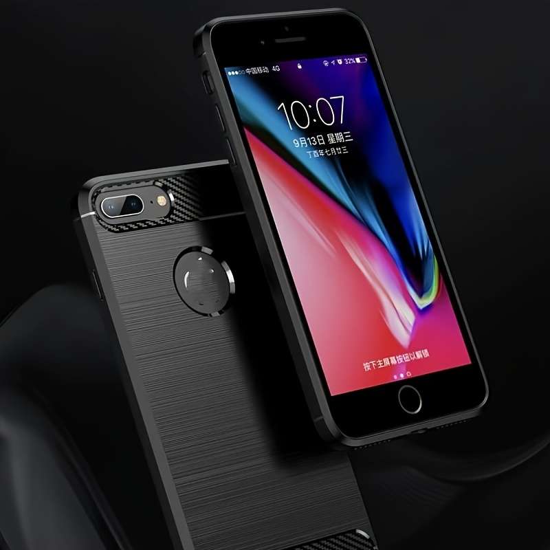 1Pc Black For iPhone 7 Phone Case Phone Cover