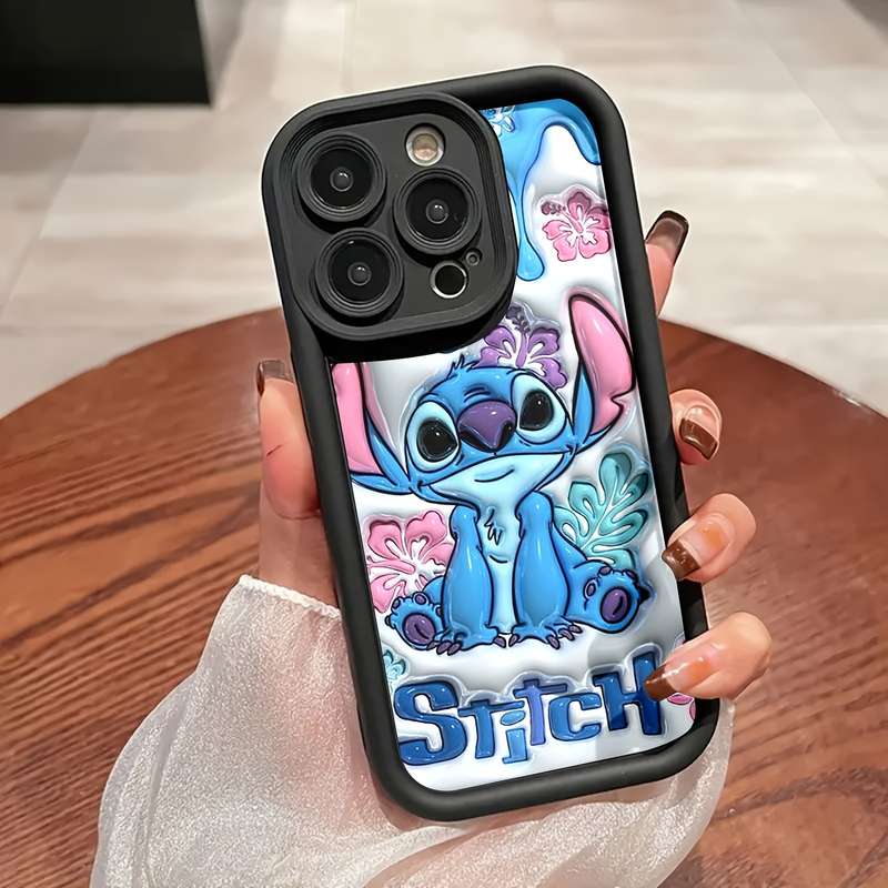 1Pc Black For iPhone 16 Pro Max Phone Case Phone Cover