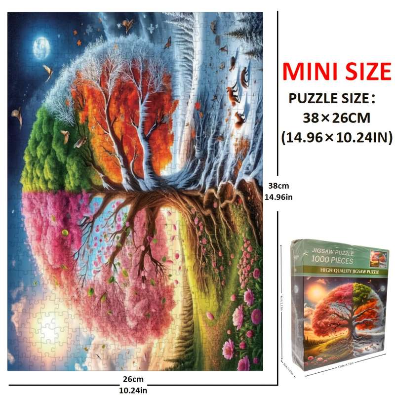 1000 Piece Paper Jigsaw Puzzle For Adults
