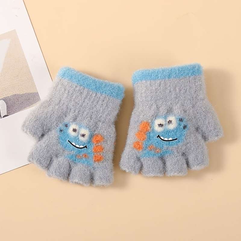 Winter Gloves Color Grey