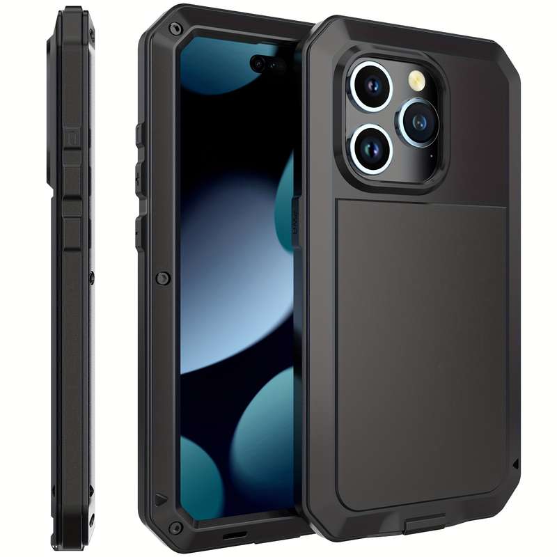 1Pc Black For iPhone 16 Pro Phone Case Phone Cover