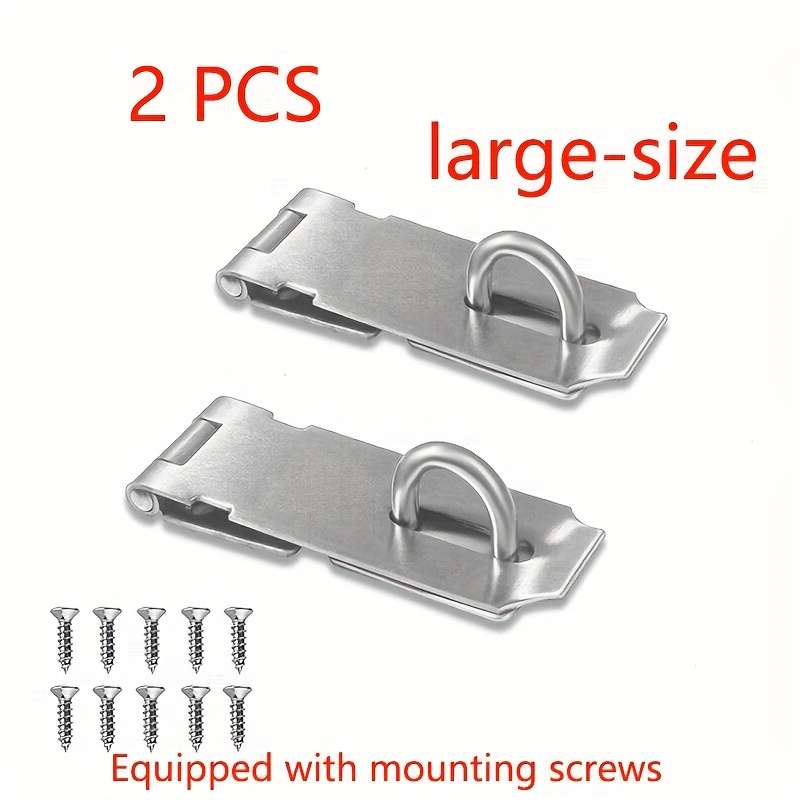 Lock Color Silvery Quantity 2Pcs Large