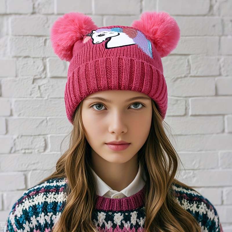 Winter Hat Color  Red