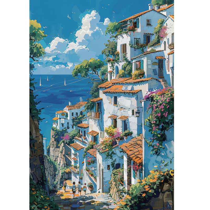 1000 Piece Mini Paper Jigsaw Puzzle